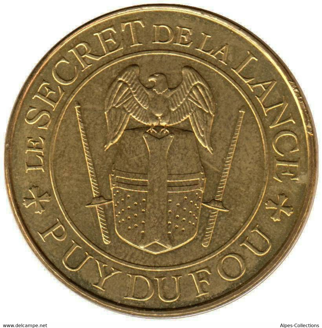 85-1408 - JETON TOURISTIQUE MDP - Puy Du Fou - Le Secret De La Lance - 2015.2 - 2015