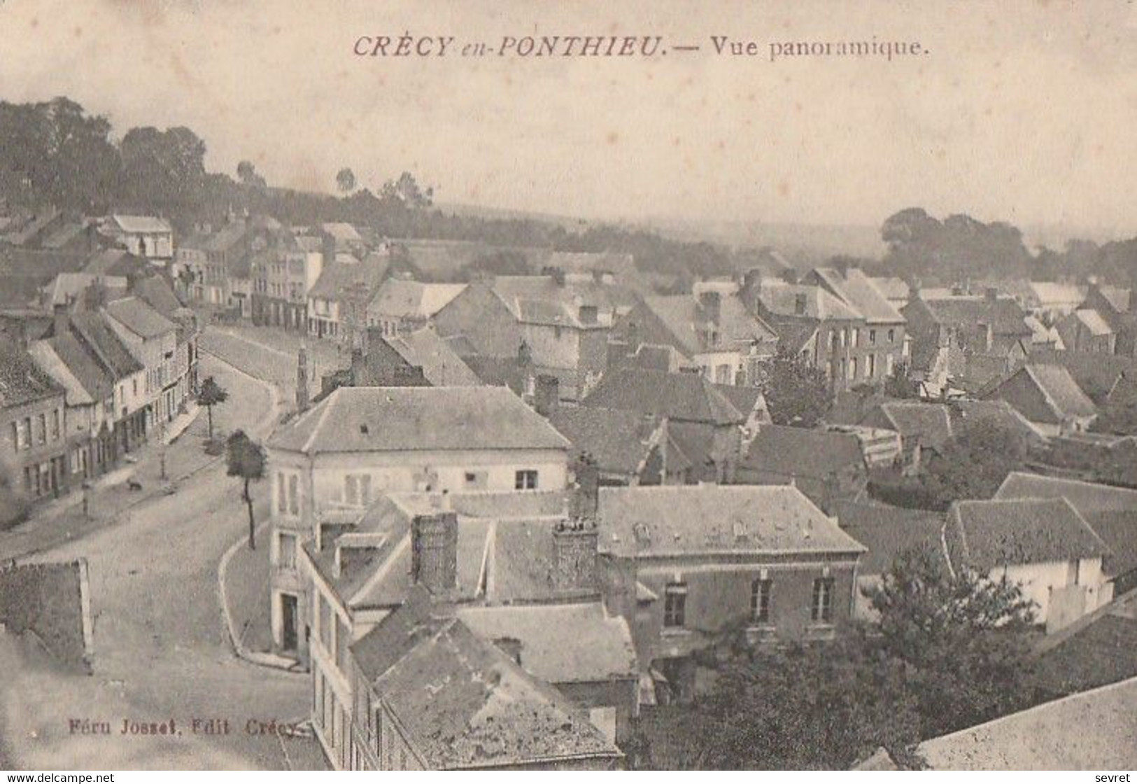 CRECY En-PONTHIEU. - Vue Panoramique - Crecy En Ponthieu