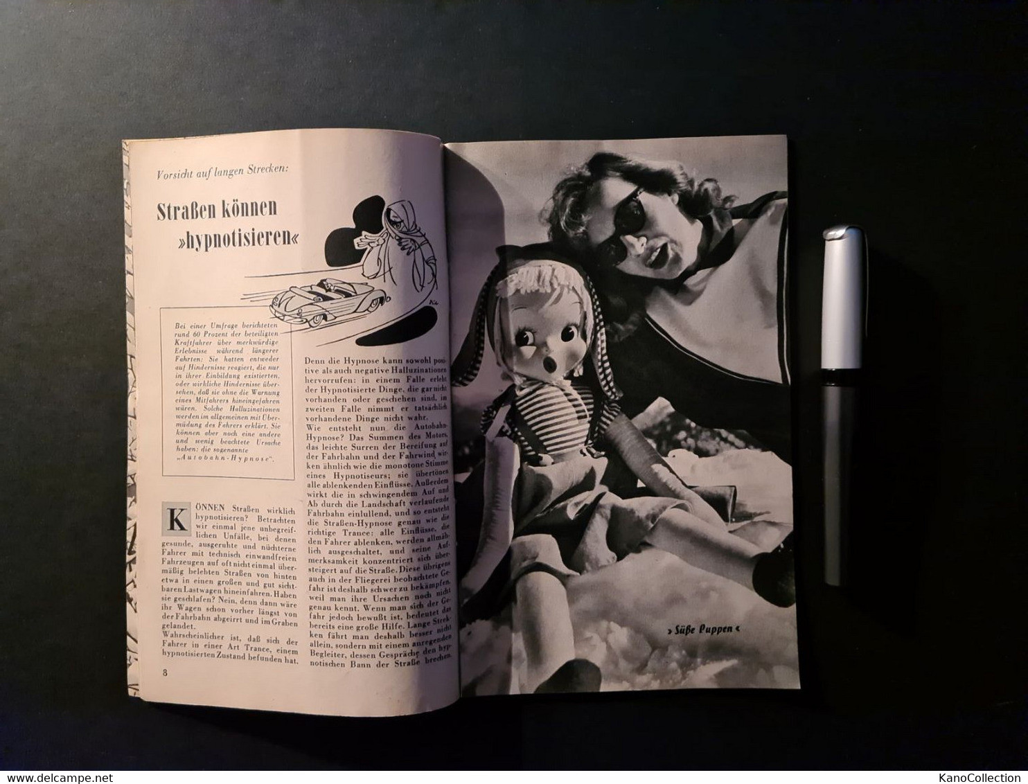 Adolf Renker's Esso-Tankpost, Nr. 1 1958, 32 Seiten - Auto & Verkehr