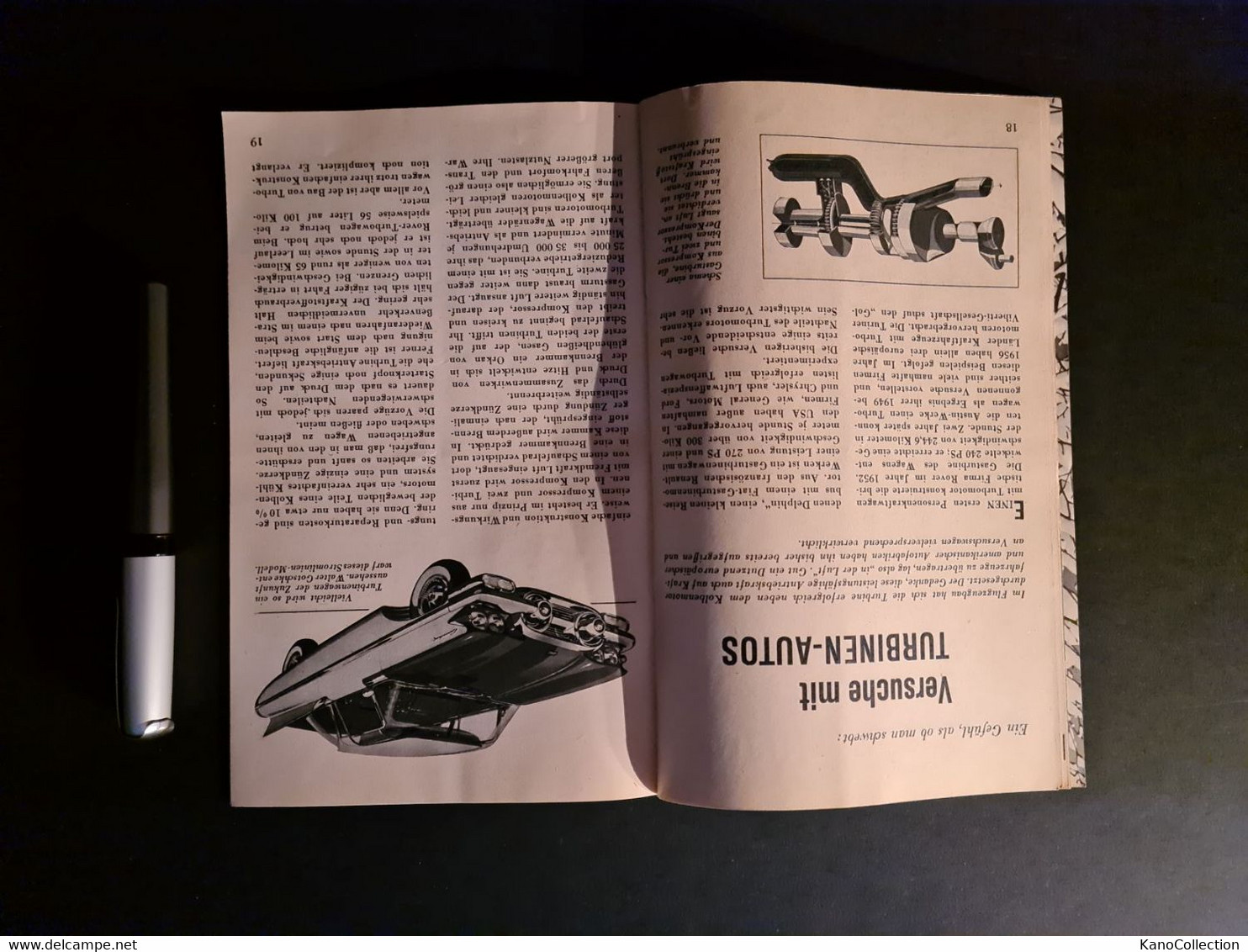 Adolf Renker's Esso-Tankpost, Nr. 1 1958, 32 Seiten - Auto & Verkehr