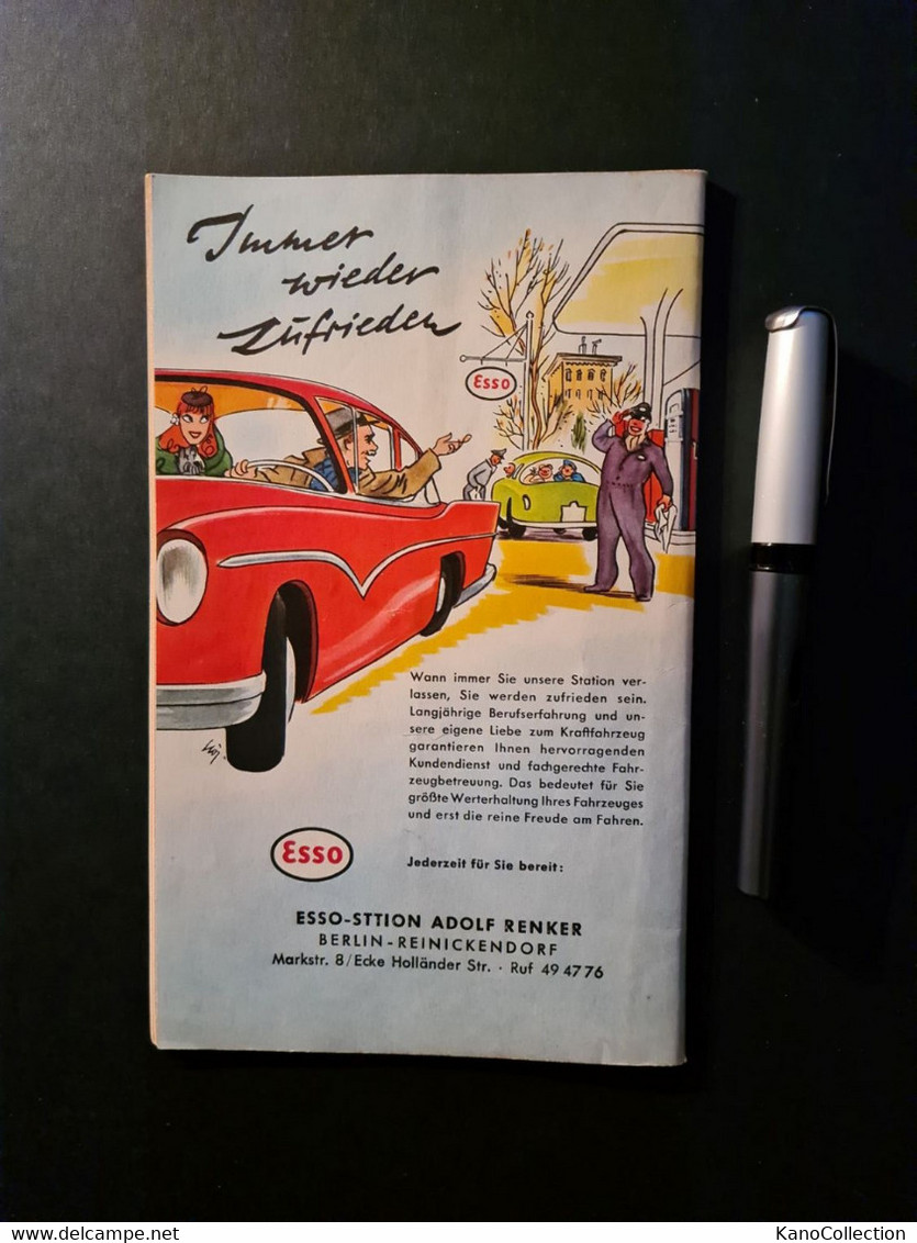 Adolf Renker's Esso-Tankpost, Nr. 1 1958, 32 Seiten - Auto En Transport