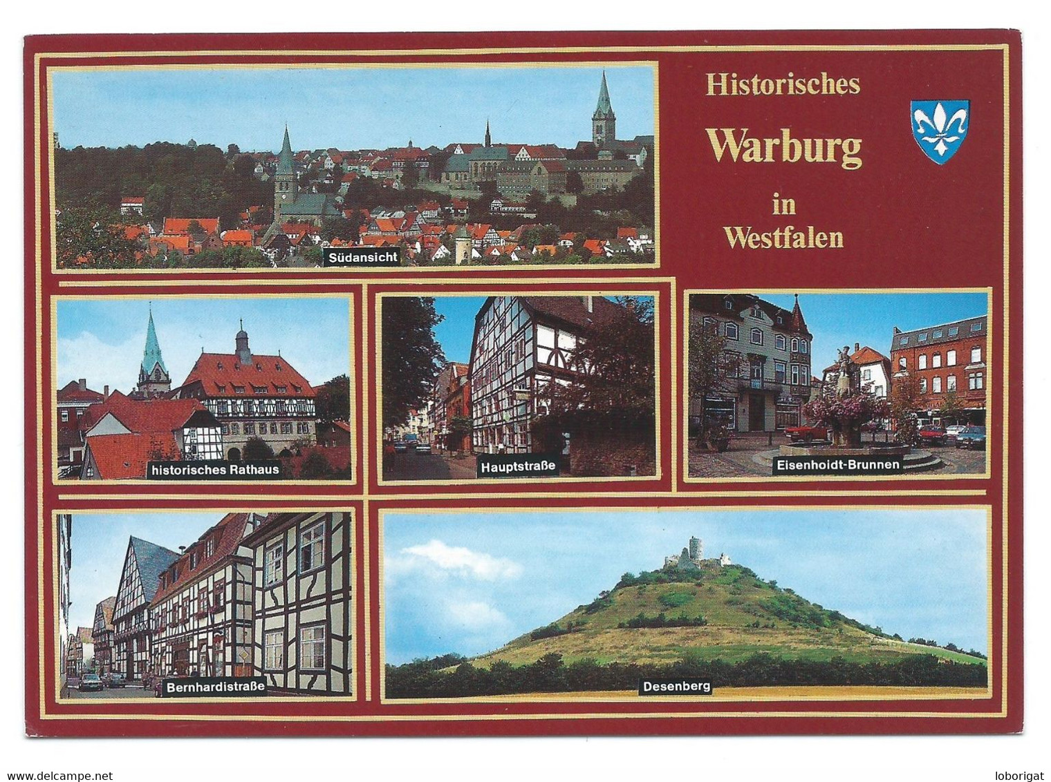 HISTORISCHES.- WARBURG IN WESTFALEN.- ( ALEMANIA ) - Warburg