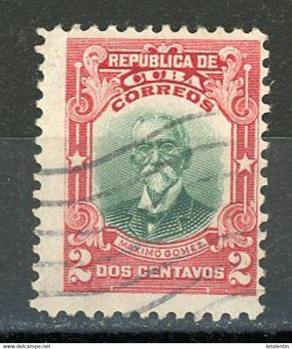CUBA : GOMEZ - N° Yvert 154 Obli. - Used Stamps