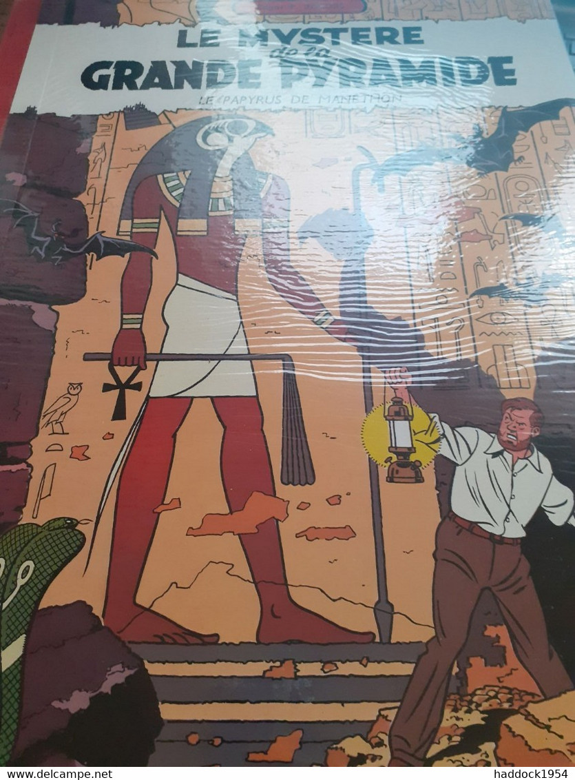 Le Mystère De La Grande Pyramide Tome 1 Et 2  E.P.JACOBS Blue Circle 1984-1985 - Blake Et Mortimer