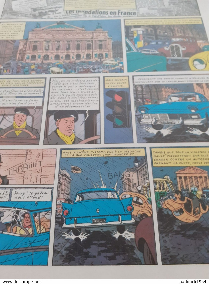 S.O.S. Météores E.P. JACOBS éditions Blue Circle 1986 - Blake Et Mortimer