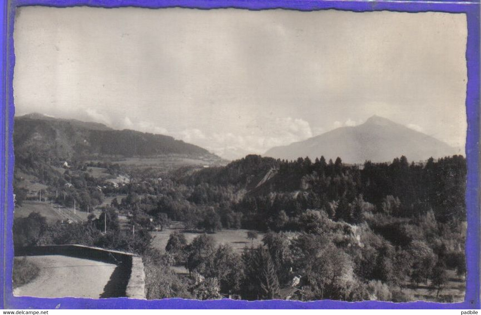 Carte Postale 74. Bonne-sur-Menoge  Les Brasses Et Le Môle  Très Beau Plan - Bonne