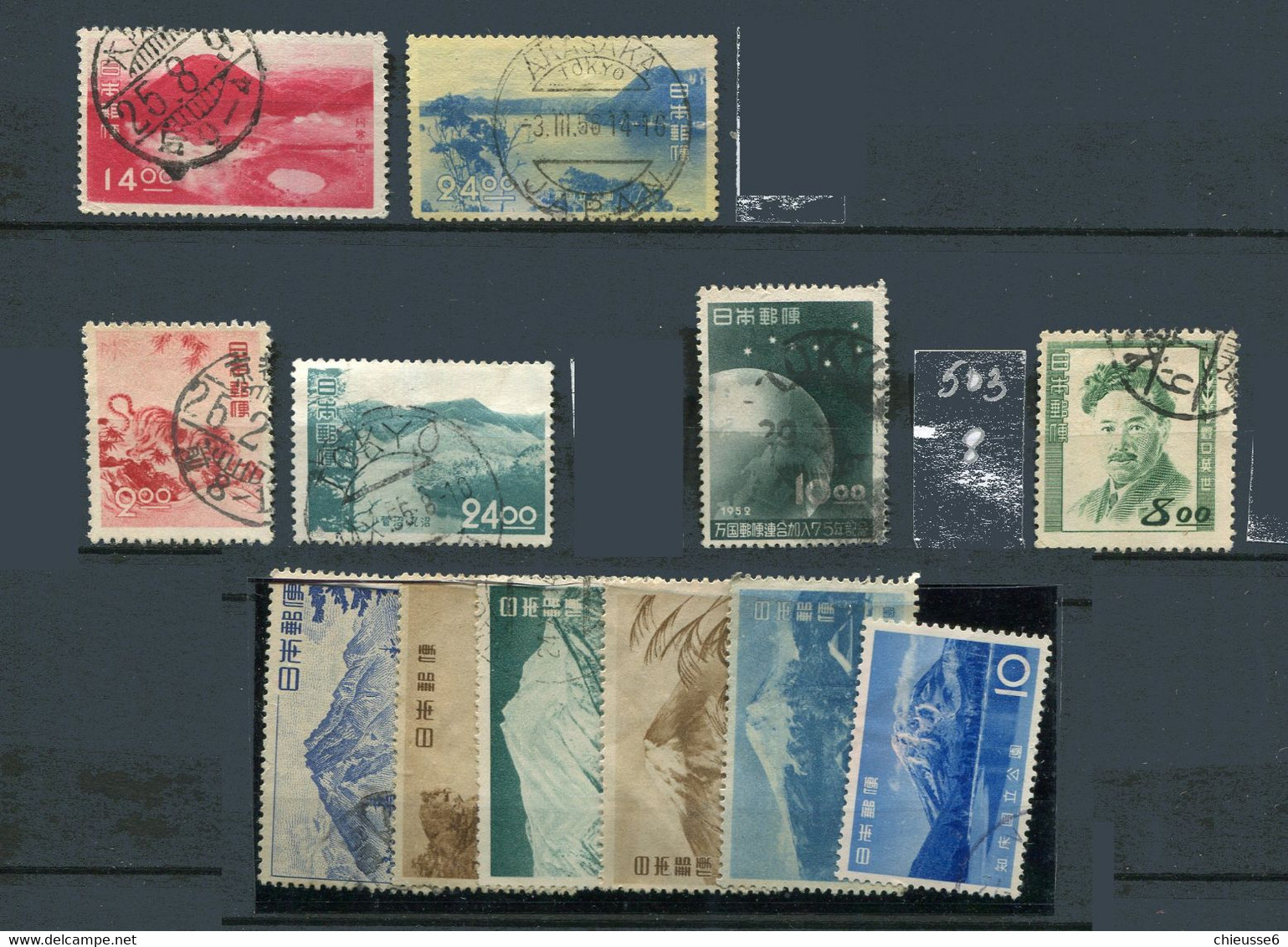 Japon Lot Timbres Obli. - Collezioni & Lotti