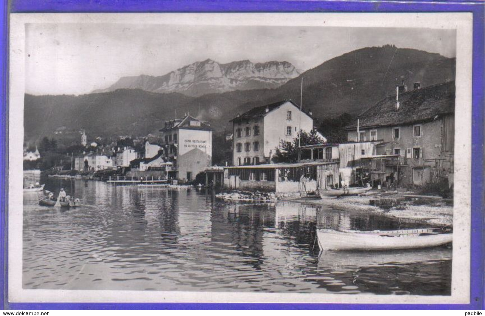 Carte Postale 74. Lugrin Tourronde  Les Bords Du Lac Léman Et Les Memises   Très Beau Plan - Lugrin