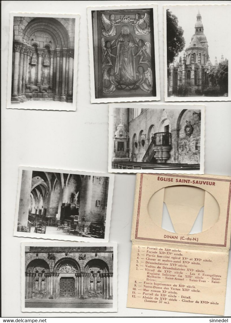 France Photo 9x7 Cms  Dinard Eglise Saint Sauveur - 5 - 99 Cartes