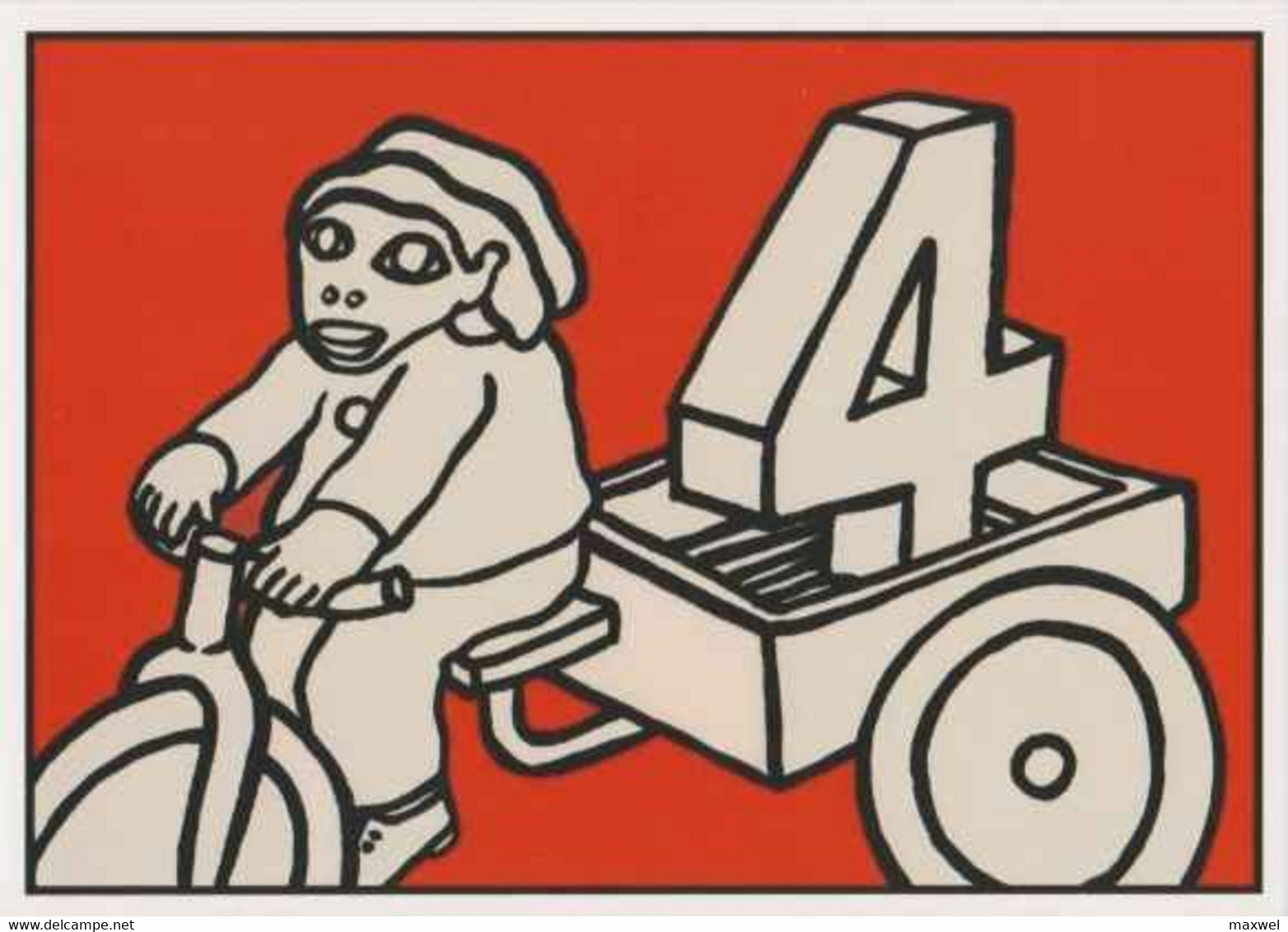 Cpm 1741/279 ERGON - L'enfant  Au Tricycle - Vélo - Cyclisme - Bicycle - Illustrateurs - Illustrateur - Ergon