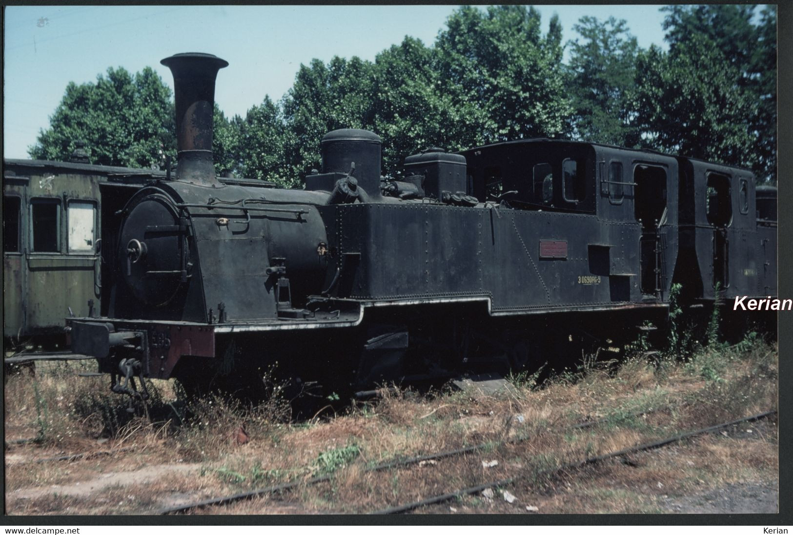 Portugal - Photo Format 270 X 178 Tirage Récent - Steam Locomotive E 96 Portugal Railways - See Scan - Treni