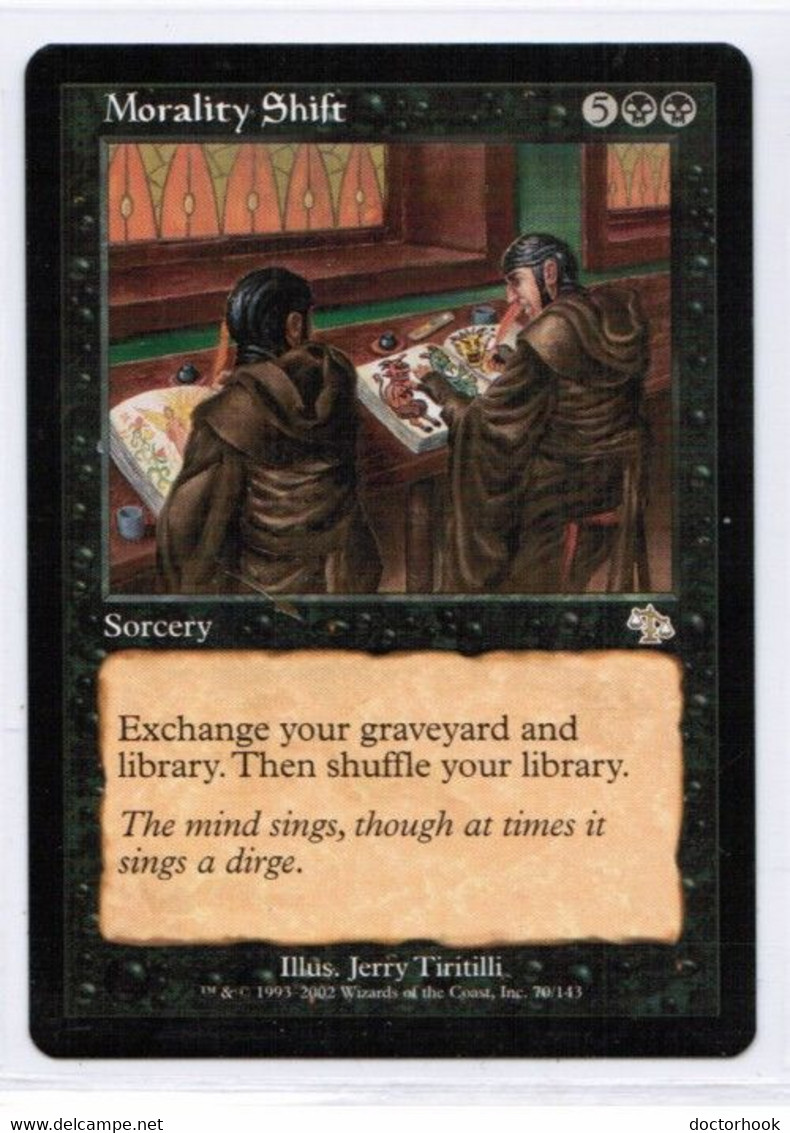 MAGIC The GATHERING  "Morality Shift"---JUDGMENT (MTG--119-8) - Autres & Non Classés