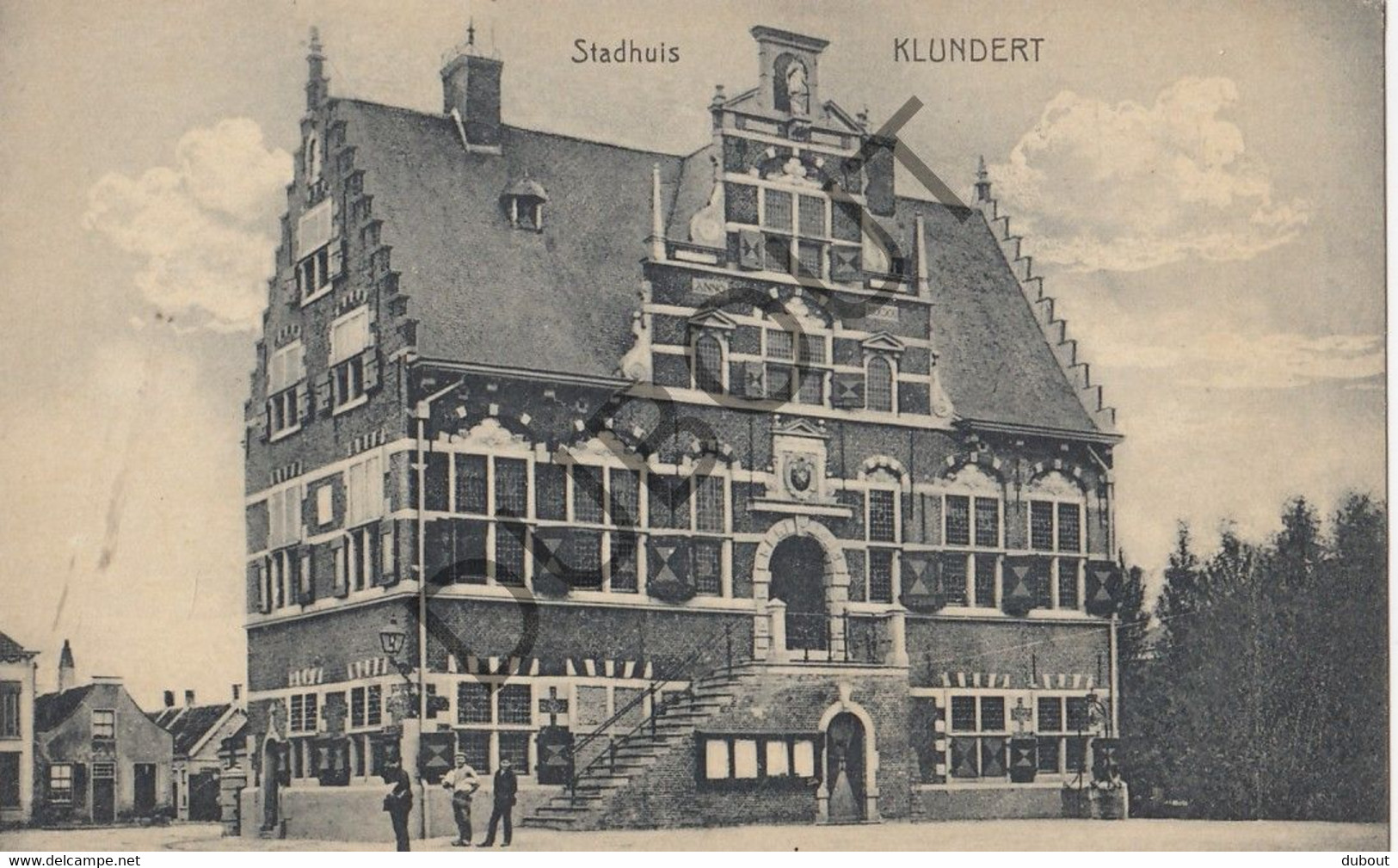 Postkaart-Carte Postale - KLUNDERT - Stadhuis  (C1424) - Zevenbergen