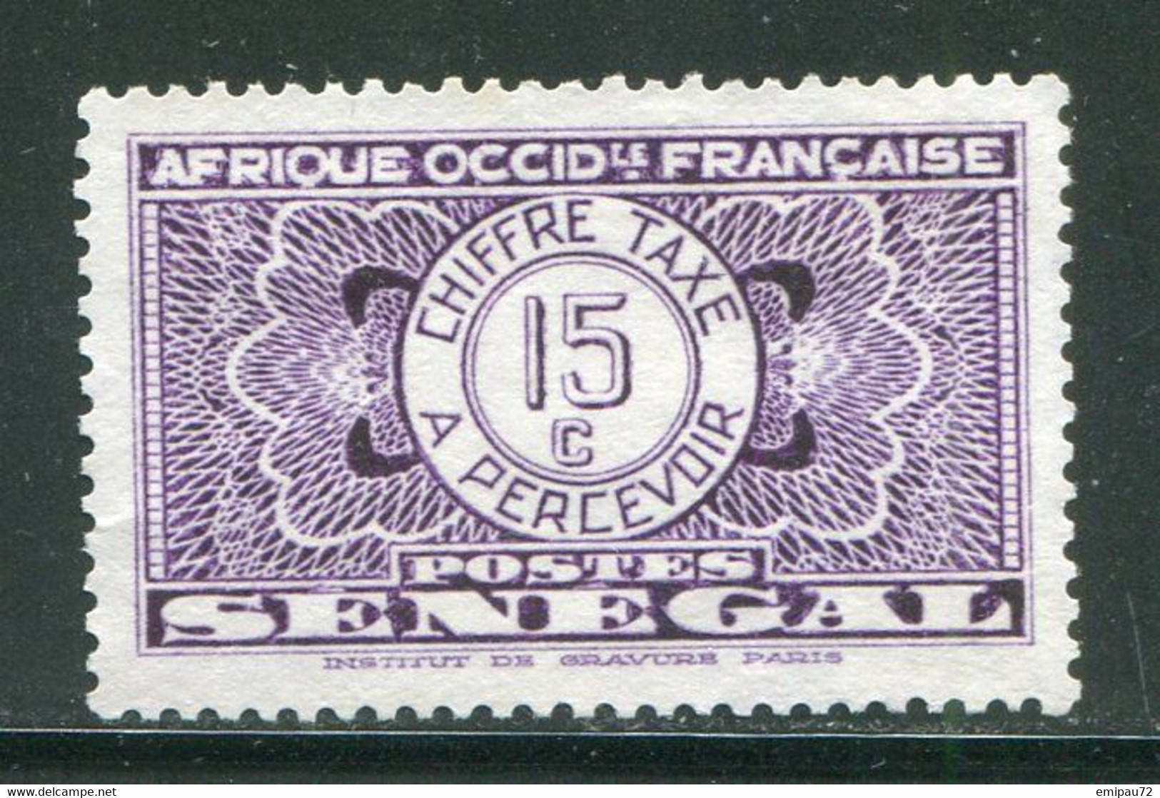 SENEGAL- Taxe Y&T N°24- Neuf Sans Gomme - Timbres-taxe