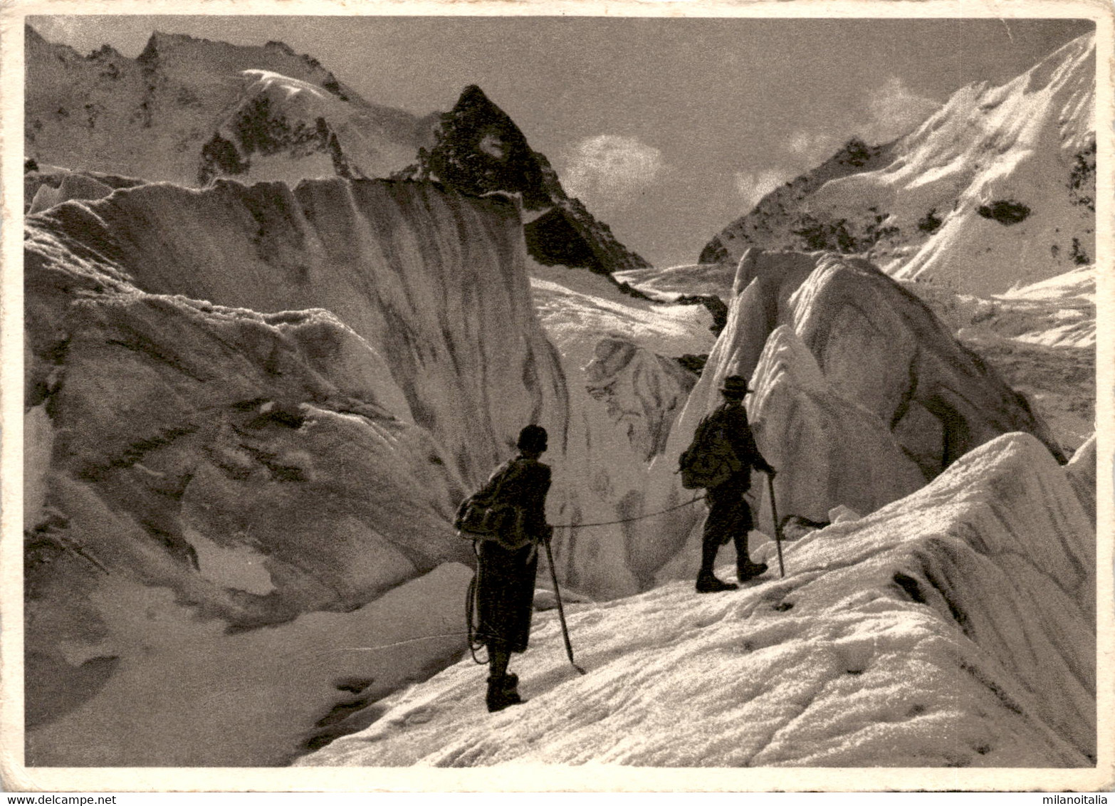 Auf Dem Tschiervagletscher (Berninagruppe) * 29. 1. 1938 - Tschierv