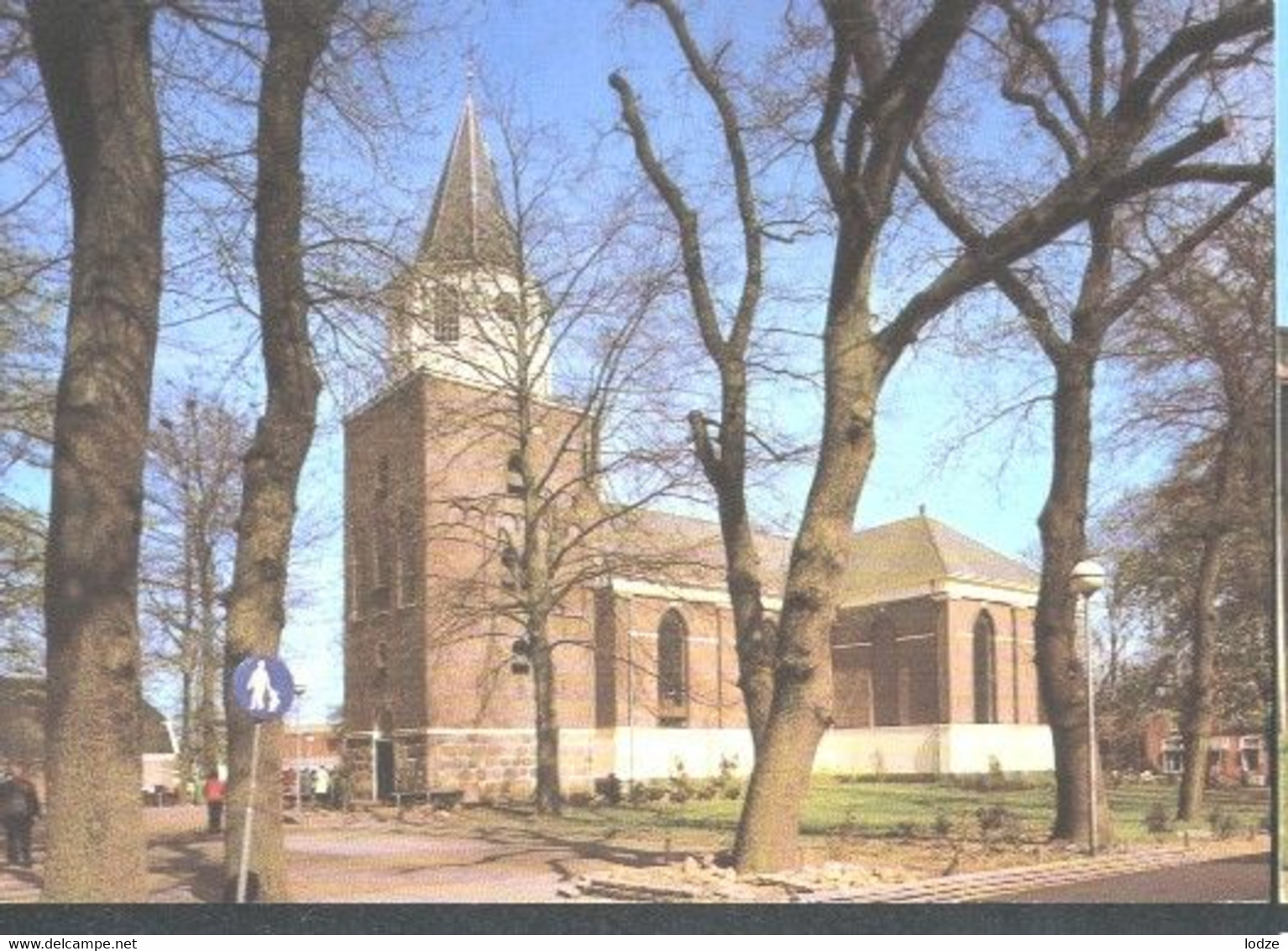 Nederland Holland Pays Bas Emmen Met De Nederlands Hervormde Kerk In Het Centrum - Emmen