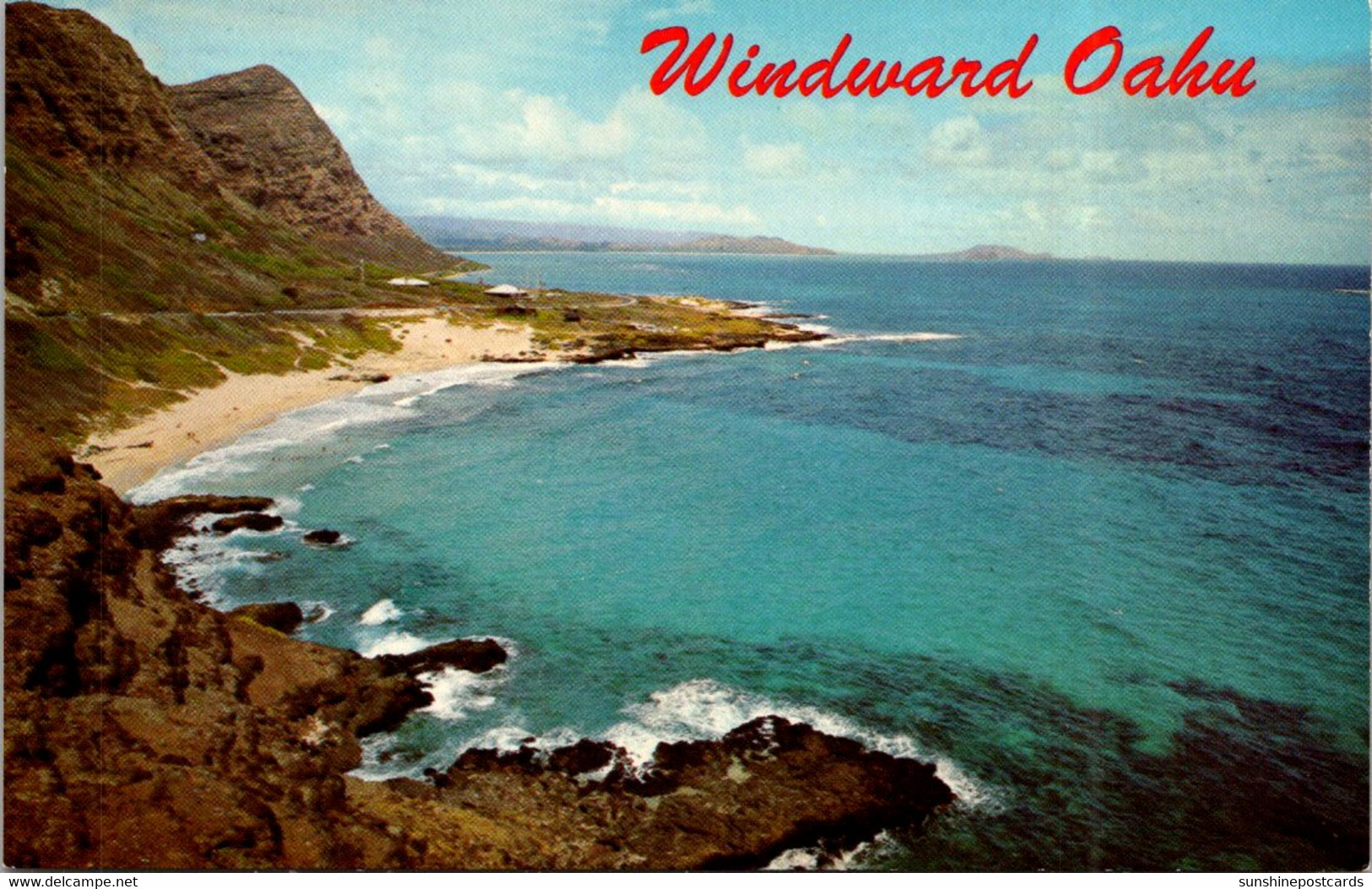 Hawaii Oahu Windward Side Viewed From Makapuu Point - Oahu