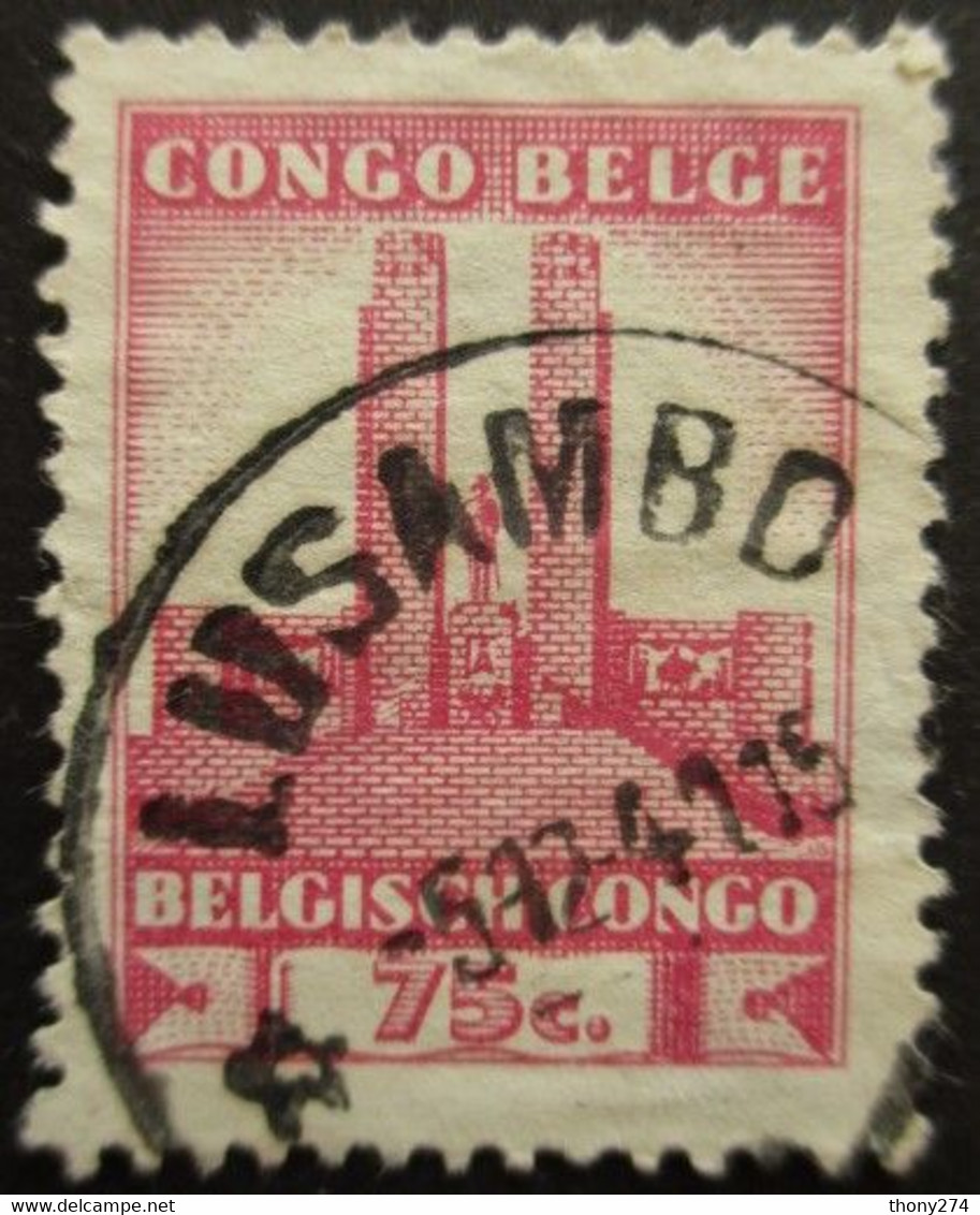 CONGO BELGE N°218 Oblitéré - Usati