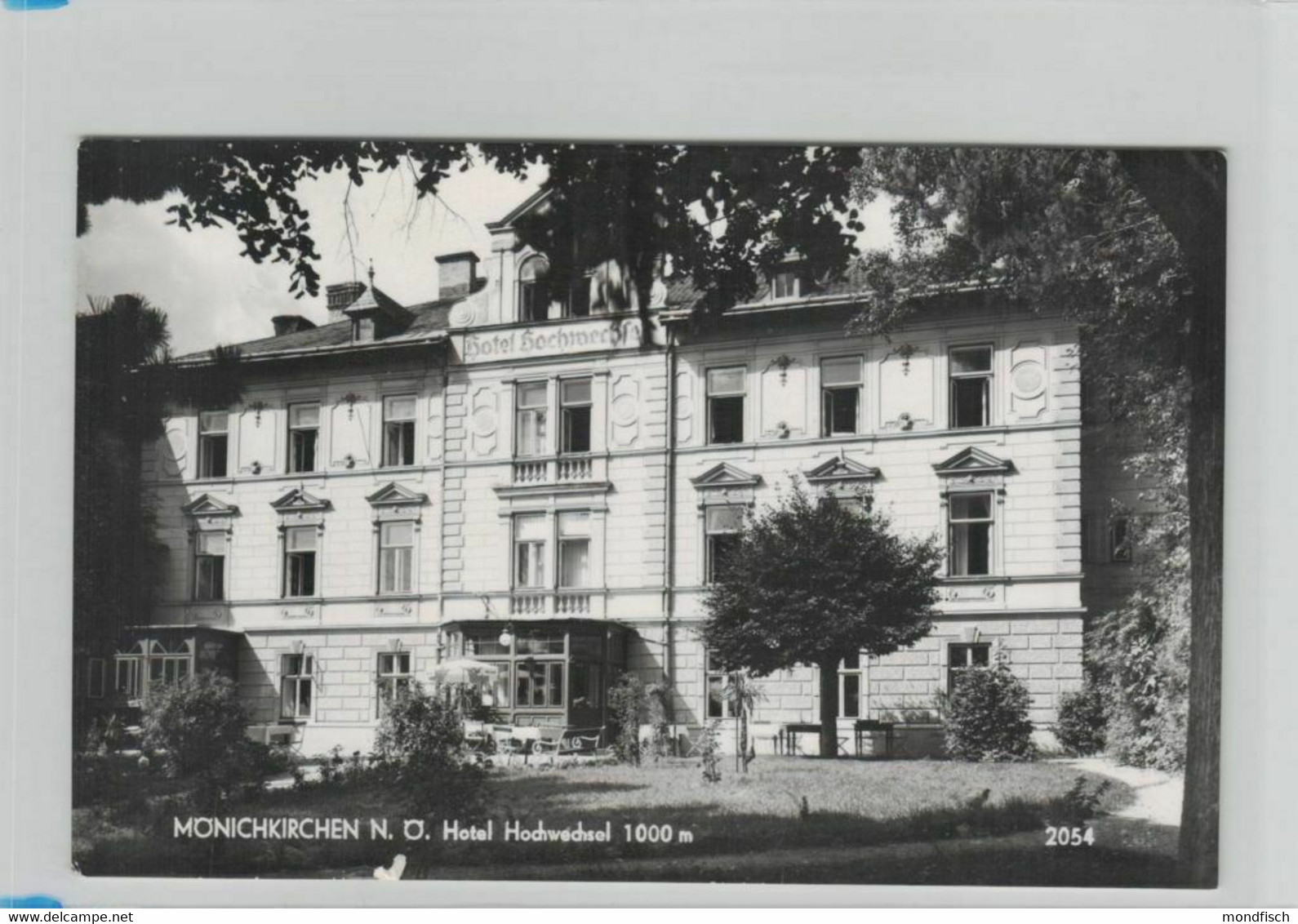 Mönichkirchen 1961 - Hotel Hochwechsel - Wechsel