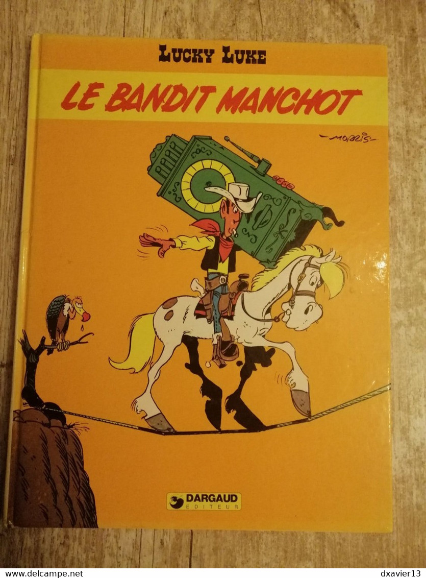 Bande Dessinée - Lucky Luke 48 - Le Bandit Manchot (1981) - Lucky Luke