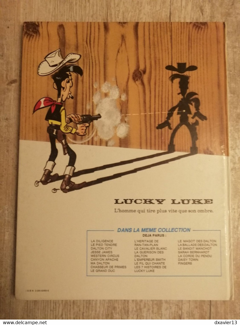 Bande Dessinée - Lucky Luke 52 - Fingers (1983) - Lucky Luke