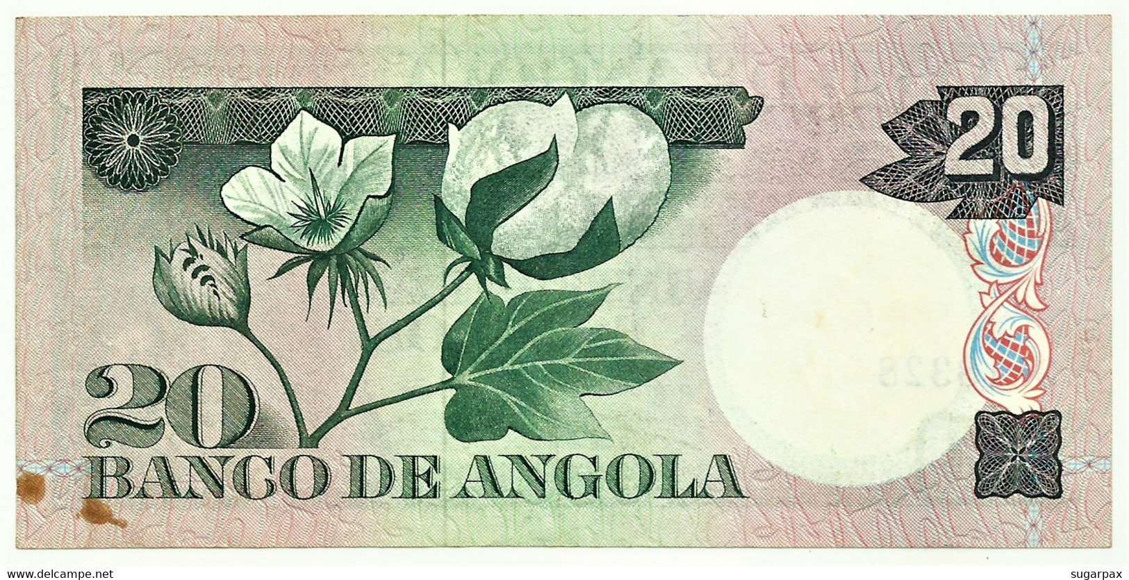 Angola - 20 Escudos - 10.06.1973 - Pick 104 - Série 3A - Luiz De Camões - PORTUGAL - Angola