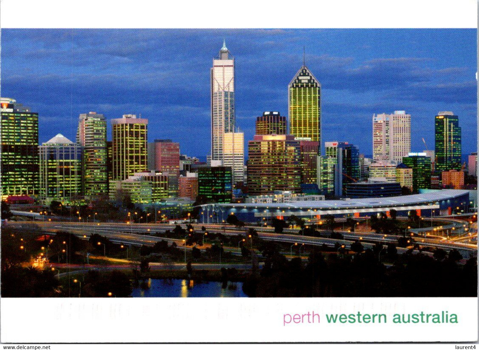 (1 B 29)  Australia - WA - Perth (posted With Garden Stamp) - Perth