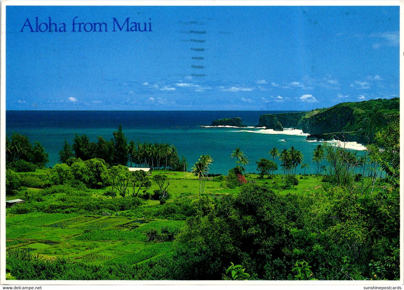 Hawaii Maui Aloha Keanae On The Road To Hana 1990 - Maui