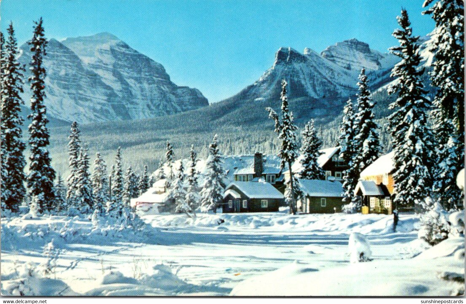 Canada Alberta Lake Louise The Post Hotel 1972 - Lake Louise