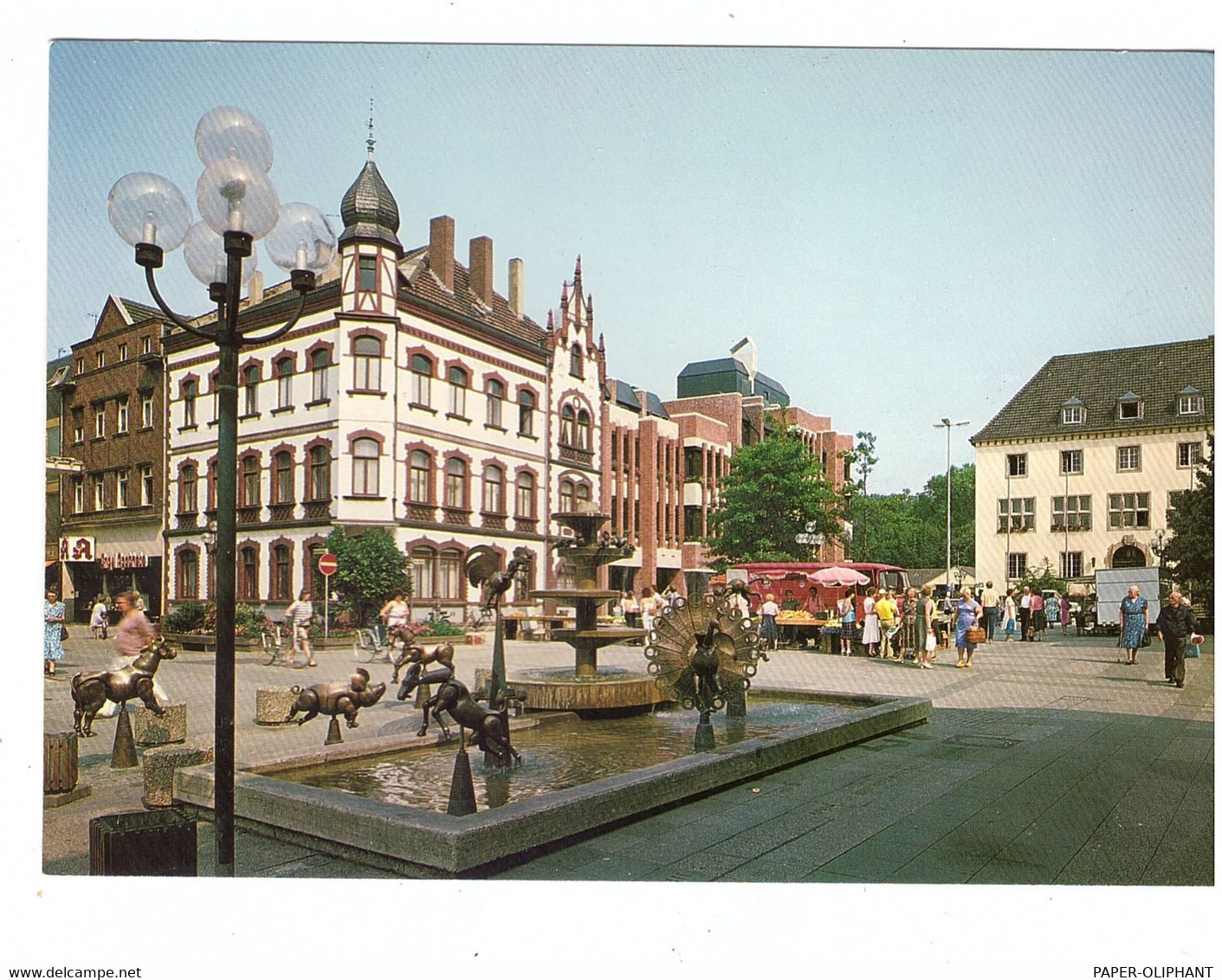 4048 GREVENBROICH, Marktplatz, Rathaus, Haus  Portz - Grevenbroich