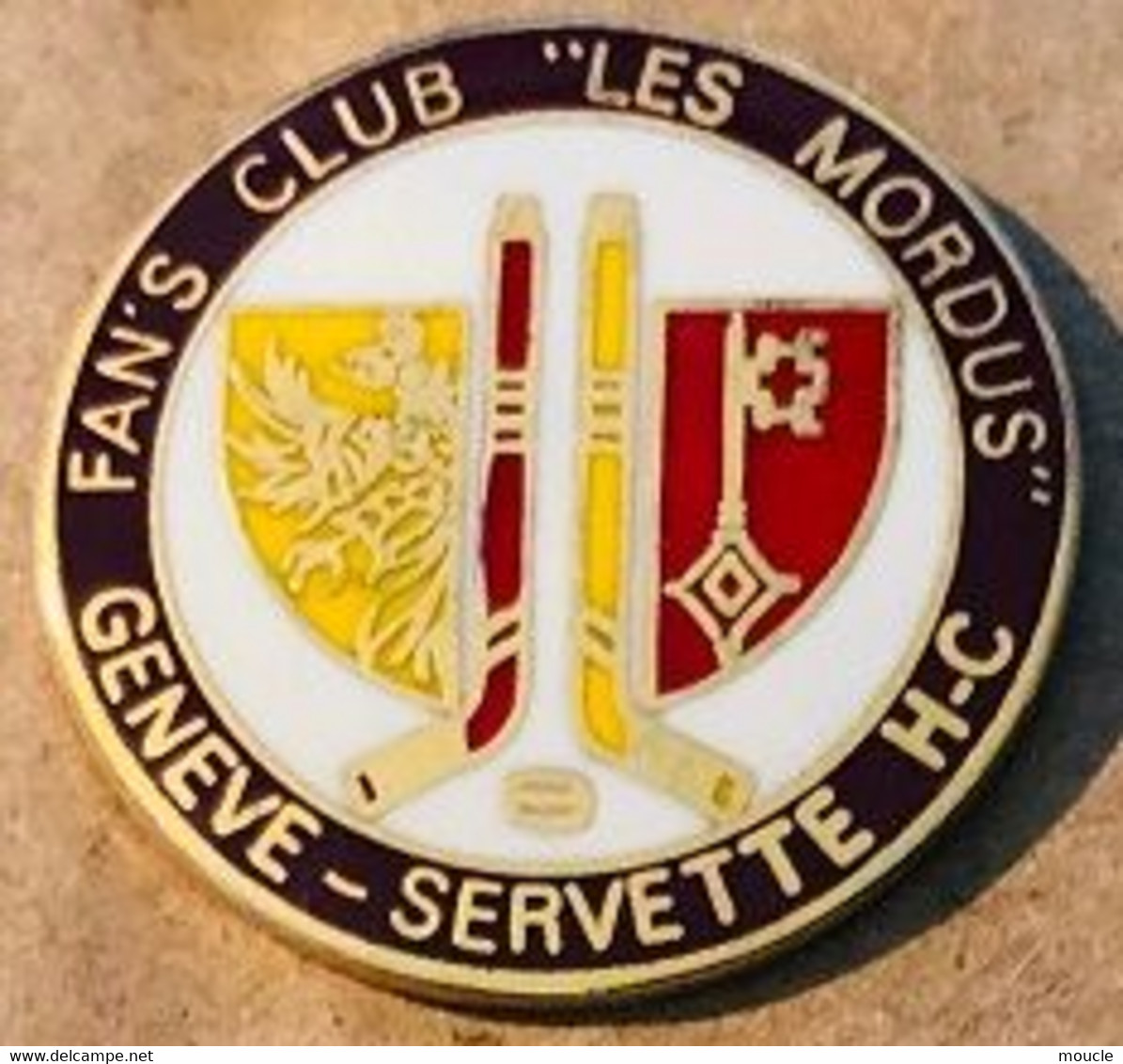 GENEVE SERVETTE HOCKEY CLUB - FAN'S CLUB "LES MORDUS"- ICE - AIGLE - GENEVA - SUISSE - SCHWEIZ - SWITZERLAND -     (28) - Sports D'hiver