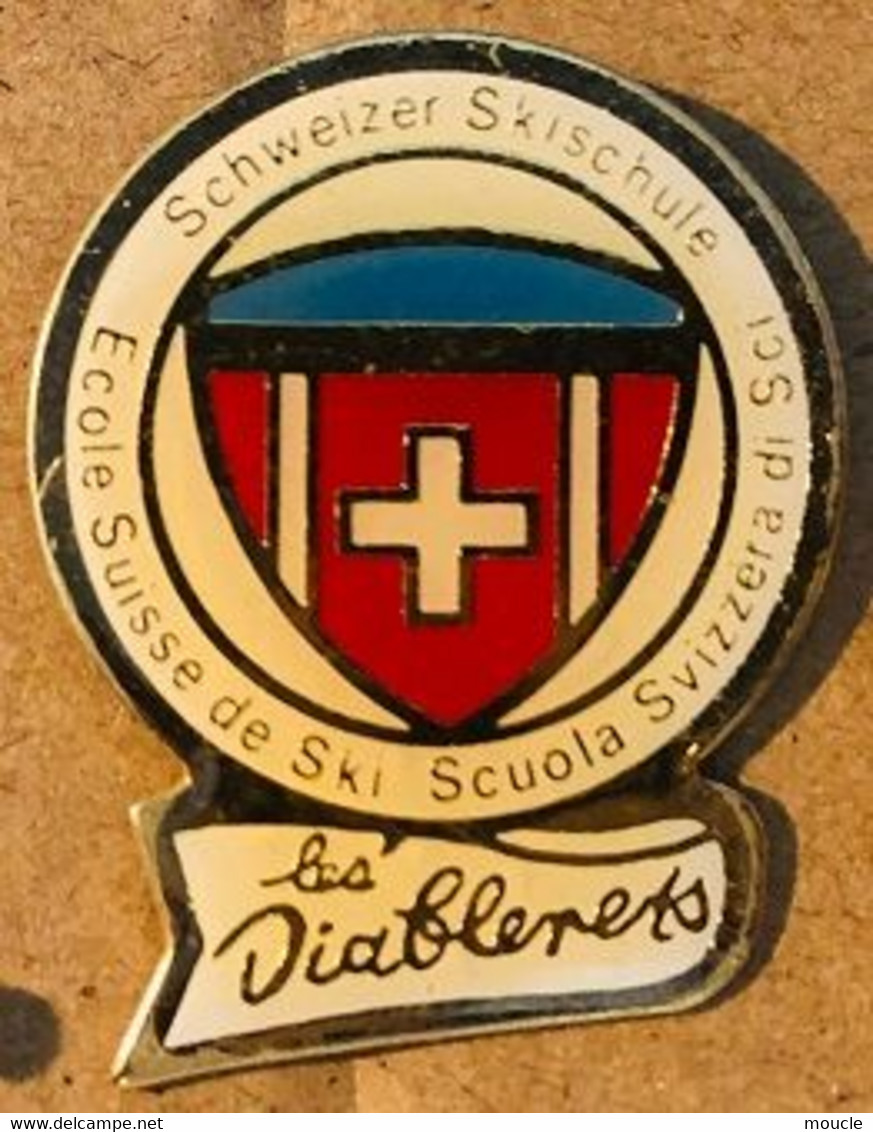 ECOLE SUISSE DE SKI - SCHWEIZER SKISCHULE - SCUOLA  SVIZZERA DI SCI - LES DIABLERETS - SCHWEIZ - SVIZZERA - (28) - Sports D'hiver