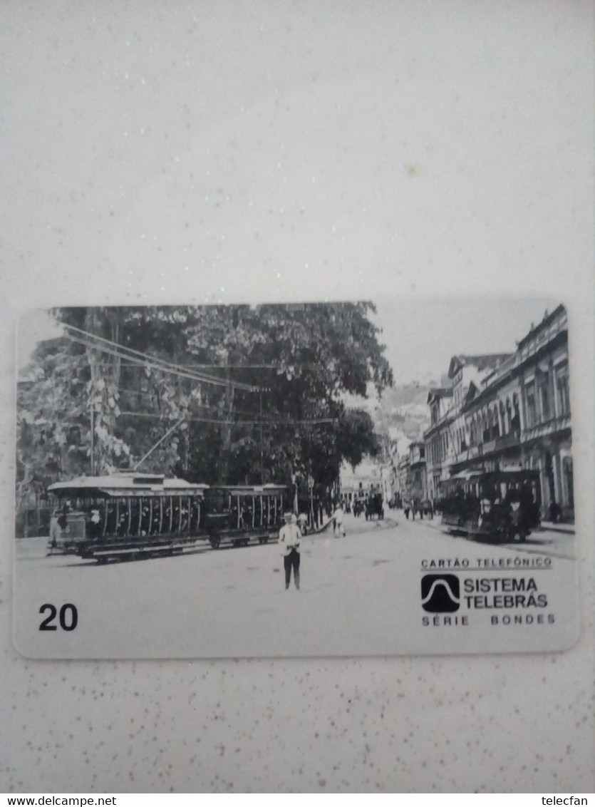 BRESIL TRAMWAY RIO JANEIRO 20U UT - Treni