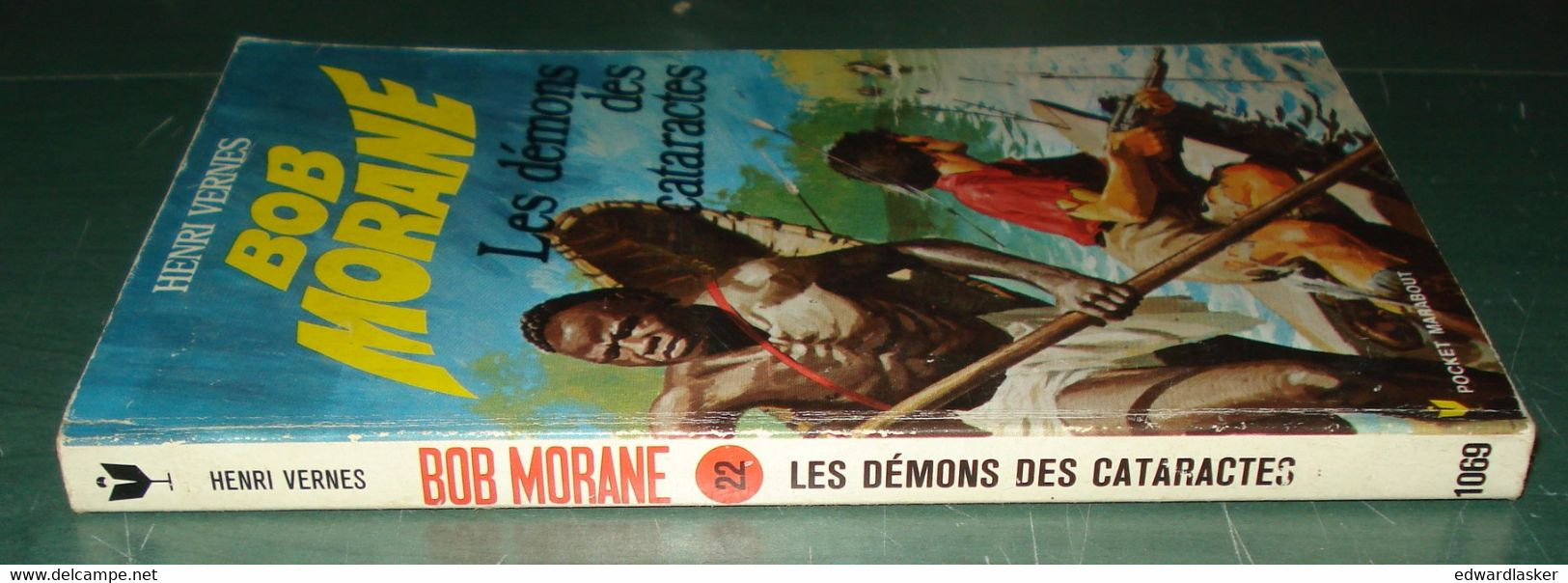 POCKET MARABOUT N°1069 : BOB MORANE Les Démons Des Cataractes /Henri Vernes - Marabout Junior