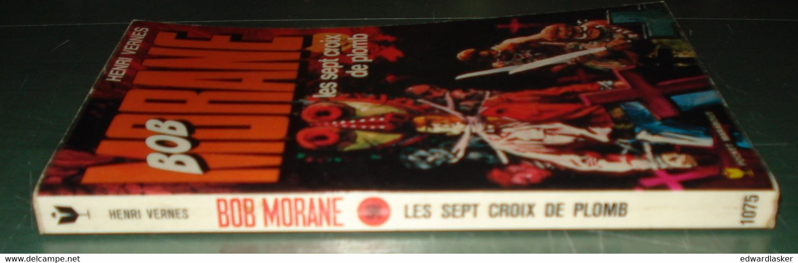 POCKET MARABOUT N°1075 : BOB MORANE Les Sept Croix De Plomb /Henri Vernes - Marabout Junior