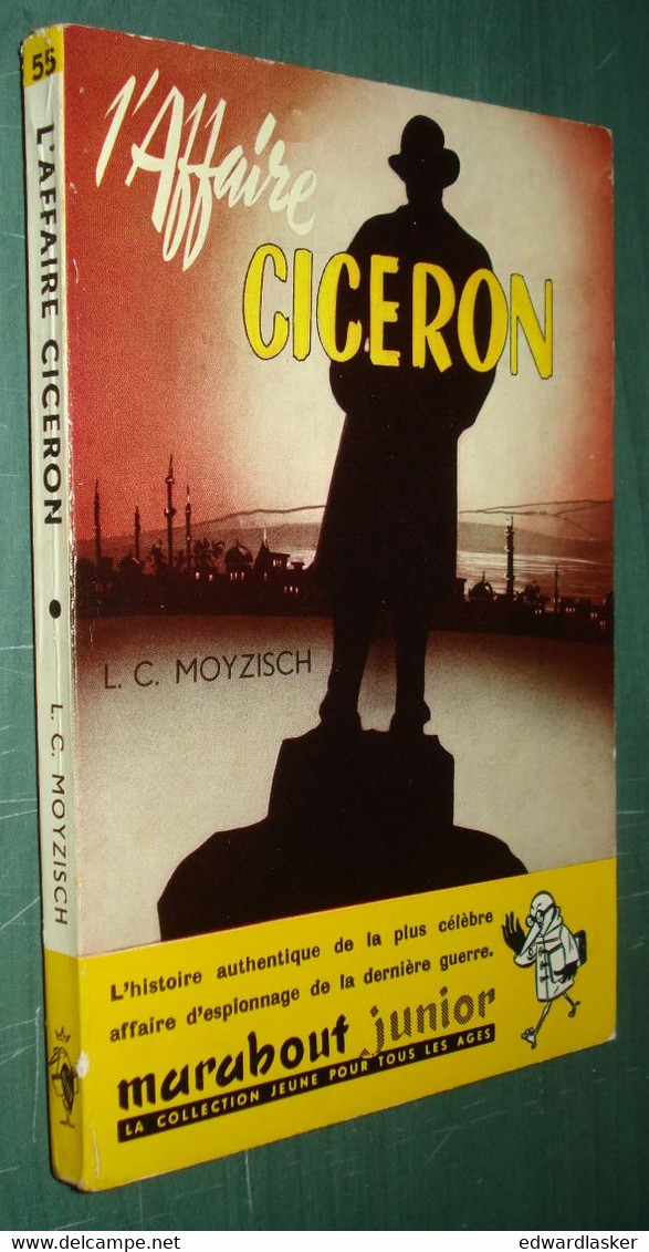 MARABOUT JUNIOR N°55 : L'Affaire CICERON /L.C. Moyzisch - EO 1955 - Marabout Junior