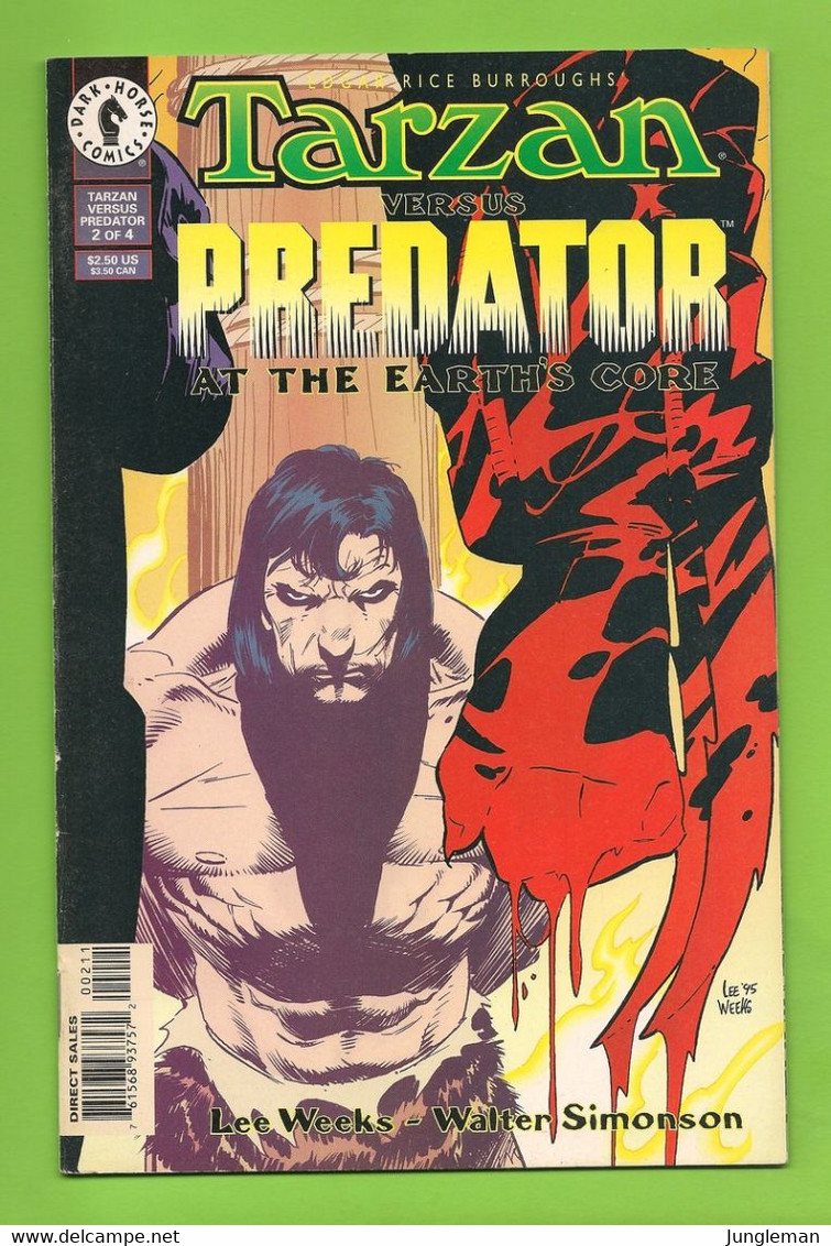 Tarzan Versus Predator # 2 - Dark Horse - In English - Dessins De Lee Weeks - February 1996 - Very Good - TBE / Neuf - Andere Verleger