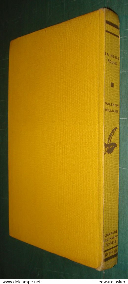 Le MASQUE n°115 : La Messe Rouge /Valentin Williams - jaquette 1932