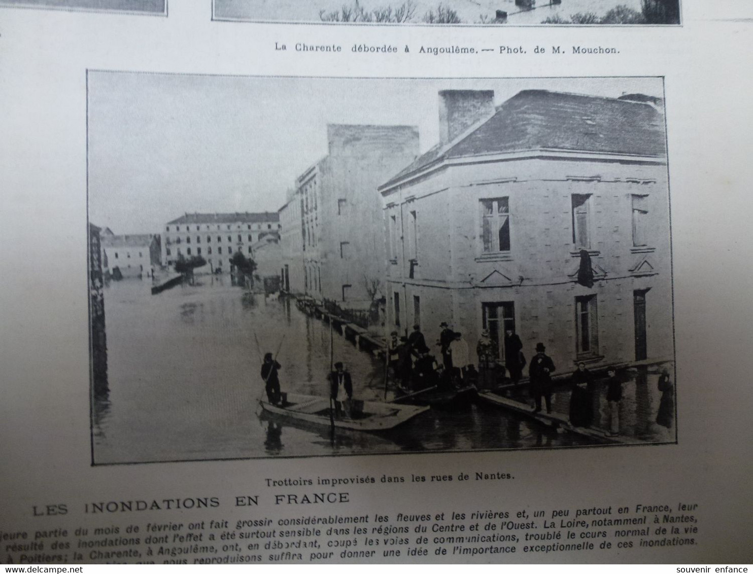 L'illustration 27 Février 1904  Général Kouropatkine Makharof Russie Tcherkof Varsovie Retvisan Inondations Nantes - L'Illustration