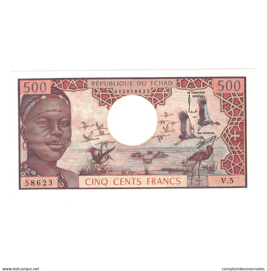 Tchad, 500 Francs, SPL - Ciad