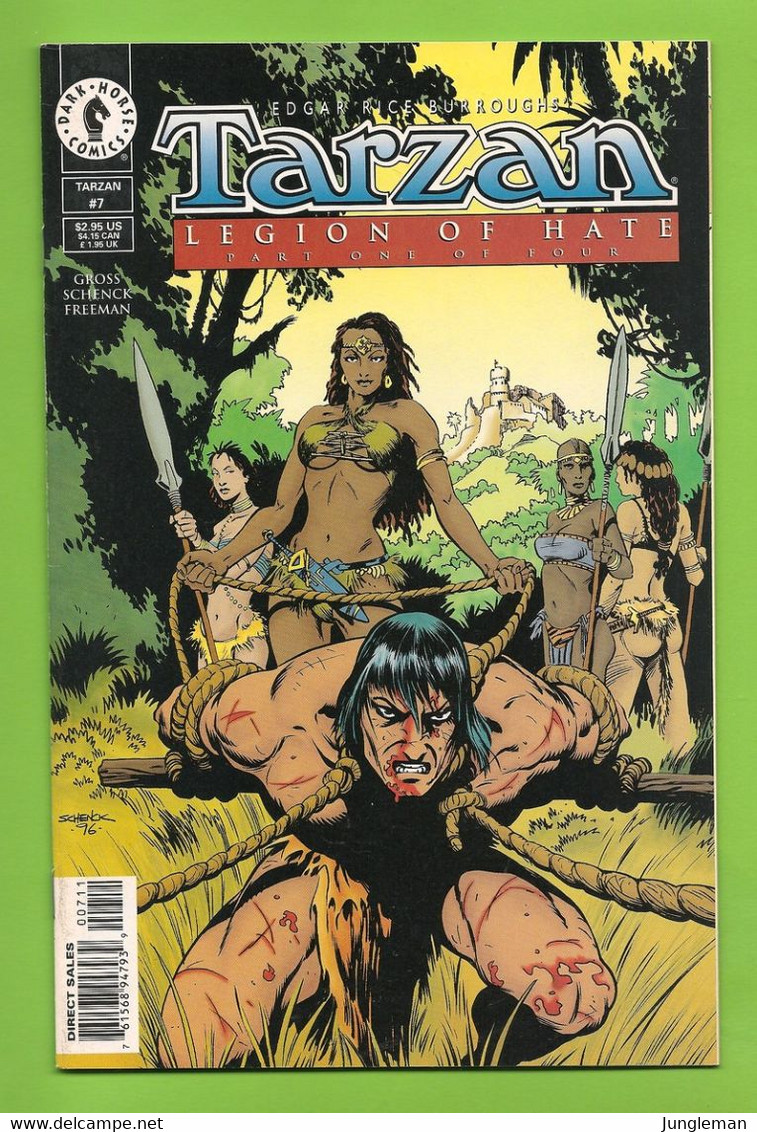 Tarzan - Legion Of Hate # 7 (1) - Dark Horse - In English - Christopher Schenck - January 1997 - Very Good - TBE / Neuf - Andere Verleger