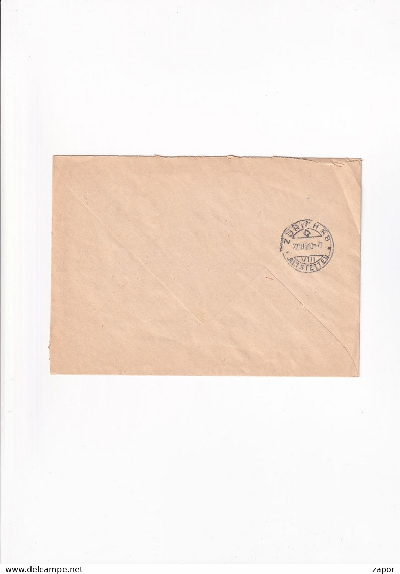 Brief - Recommandé - Mit Luftpost - Netzschkau To Zürich - 1960 - Covers - Used