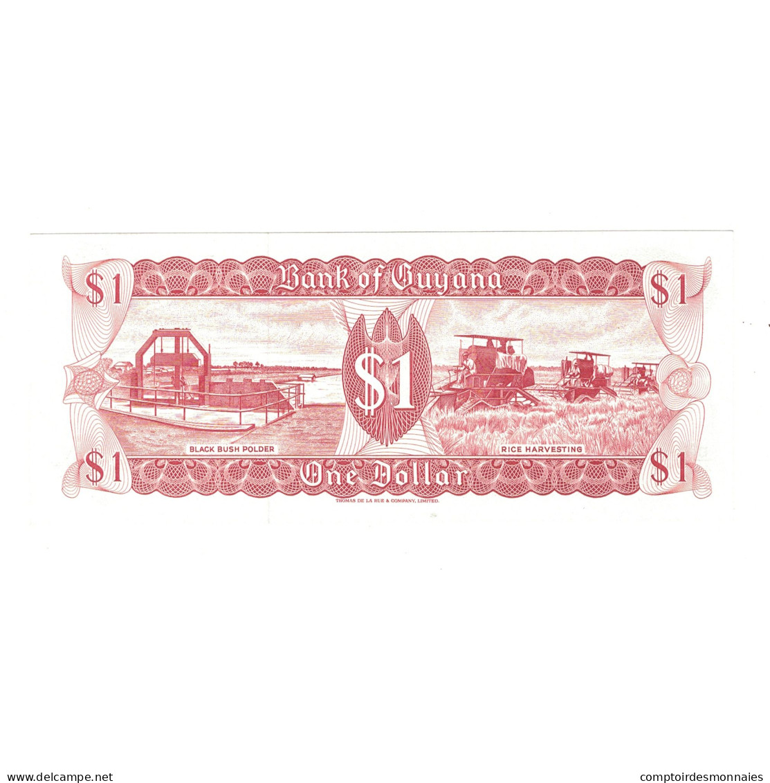 Billet, Guyana, 1 Dollar, KM:21g, NEUF - Guyana
