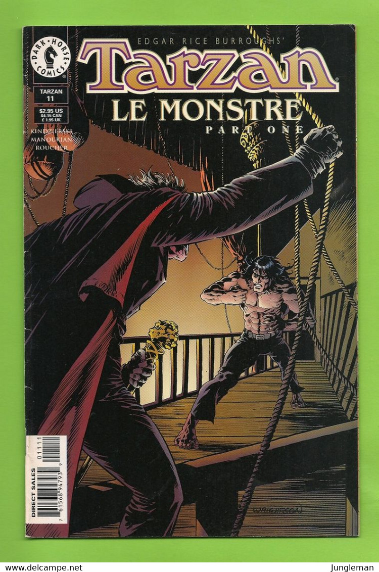 Tarzan - Le Monstre # 11 (1) - Dark Horse - In English - Stan Manoukian - May 1997 - Very Good - TBE / Neuf - Altri Editori