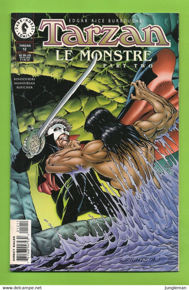 Tarzan - Le Monstre # 12 (2) - Dark Horse - In English - Stan Manoukian - June 1997 - Very Good - TBE / Neuf - Altri Editori