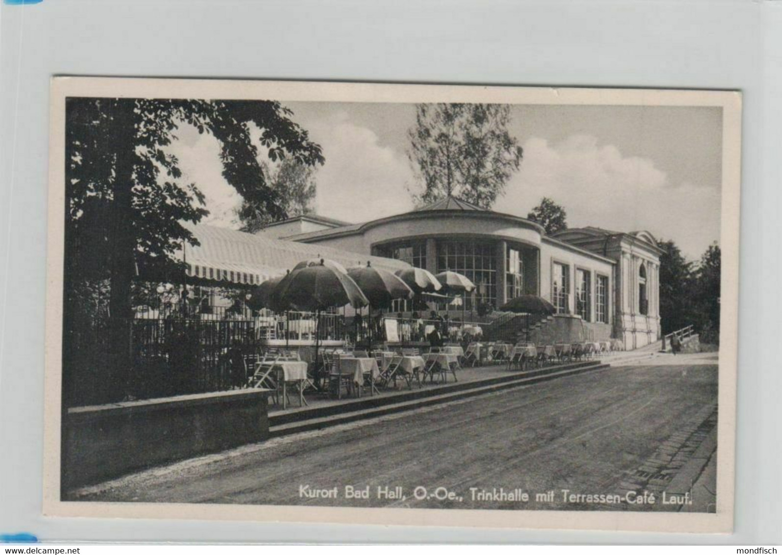 Bad Hall - Trinkhalle - Terrassen Cafe Lauf Mit Gästen - Bad Hall