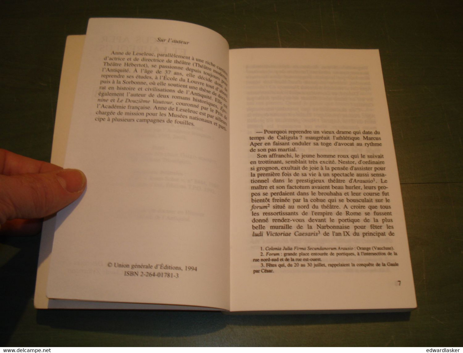 Coll. 10/18 N°2471 : Marcus Aper Et Laureolus /Anne De Leseleuc - Mai 2000 - 10/18 - Grands Détectives