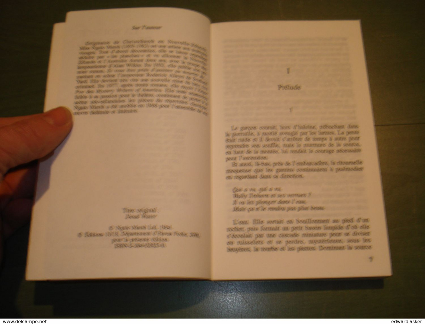 Coll. 10/18 N°3206 : La Source De Tout Mal /Ngaïo Marsh - Mars 2000 - 10/18 - Grands Détectives