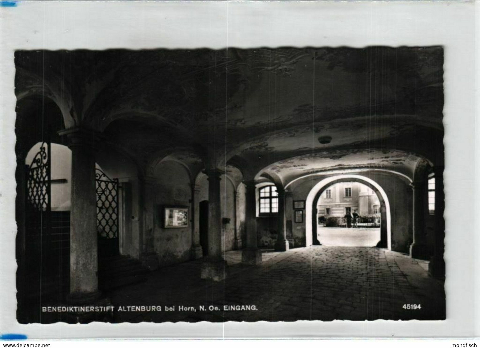 Altenburg Bei Horn 1956 - Eingang Benediktinerstift - Horn