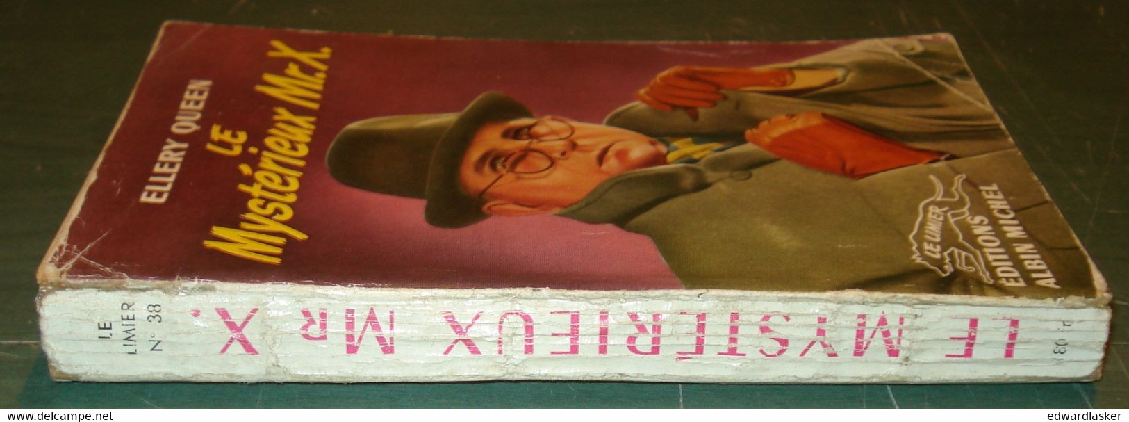 Coll. LE LIMIER n°33 : Le mystérieux Mr. X /Ellery Queen - 1951